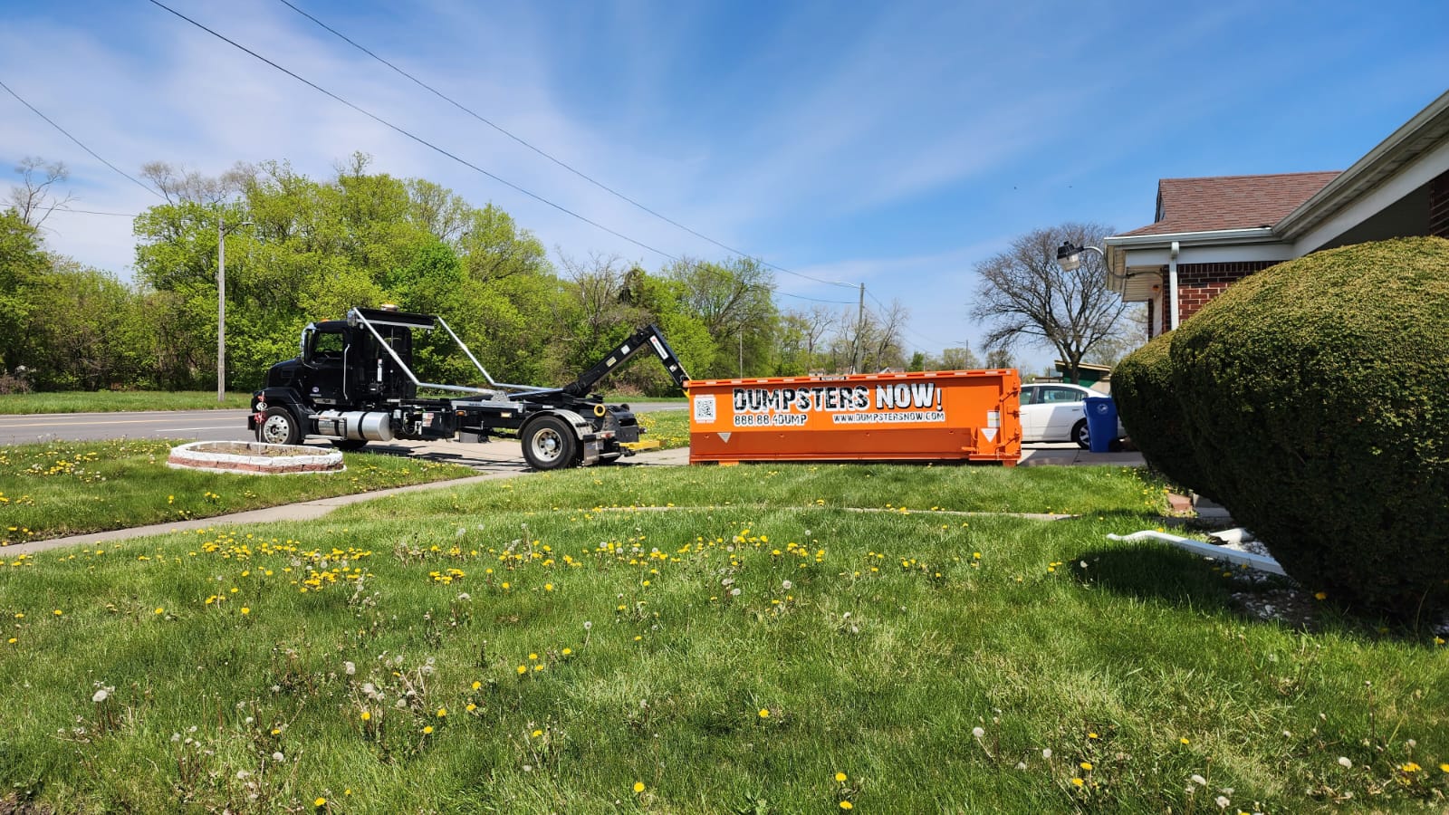 Yard Debris Dumpster Rental Metro Detroit